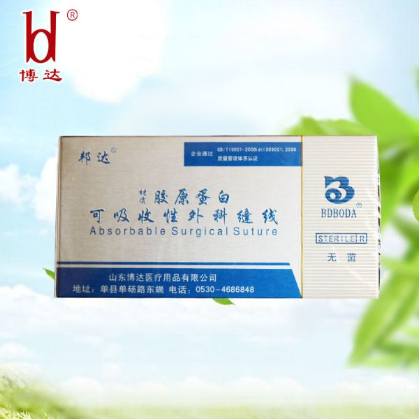 膠原蛋白可吸收性外科縫線(xiàn)（魯械廣審(文)第 250603-03056號(hào)）